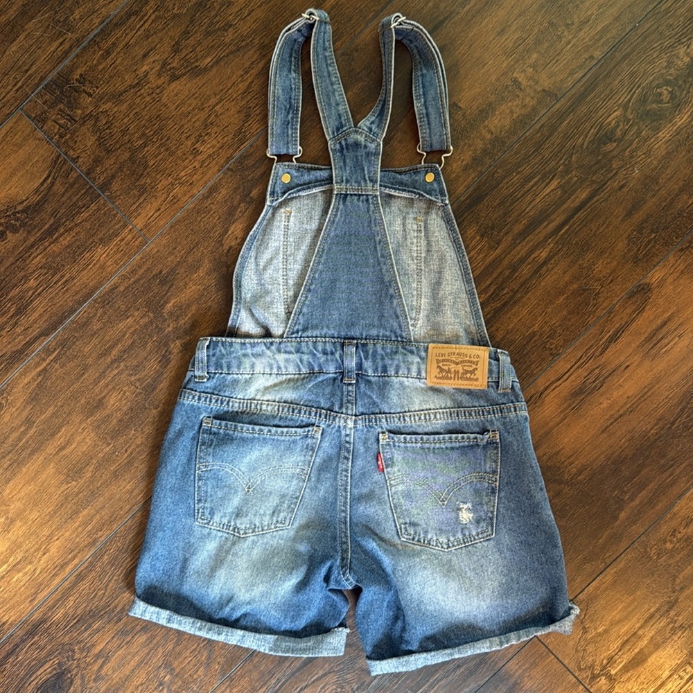 Levi’s blue jeans shortall kids 10r (D1) - Picture 4 of 6